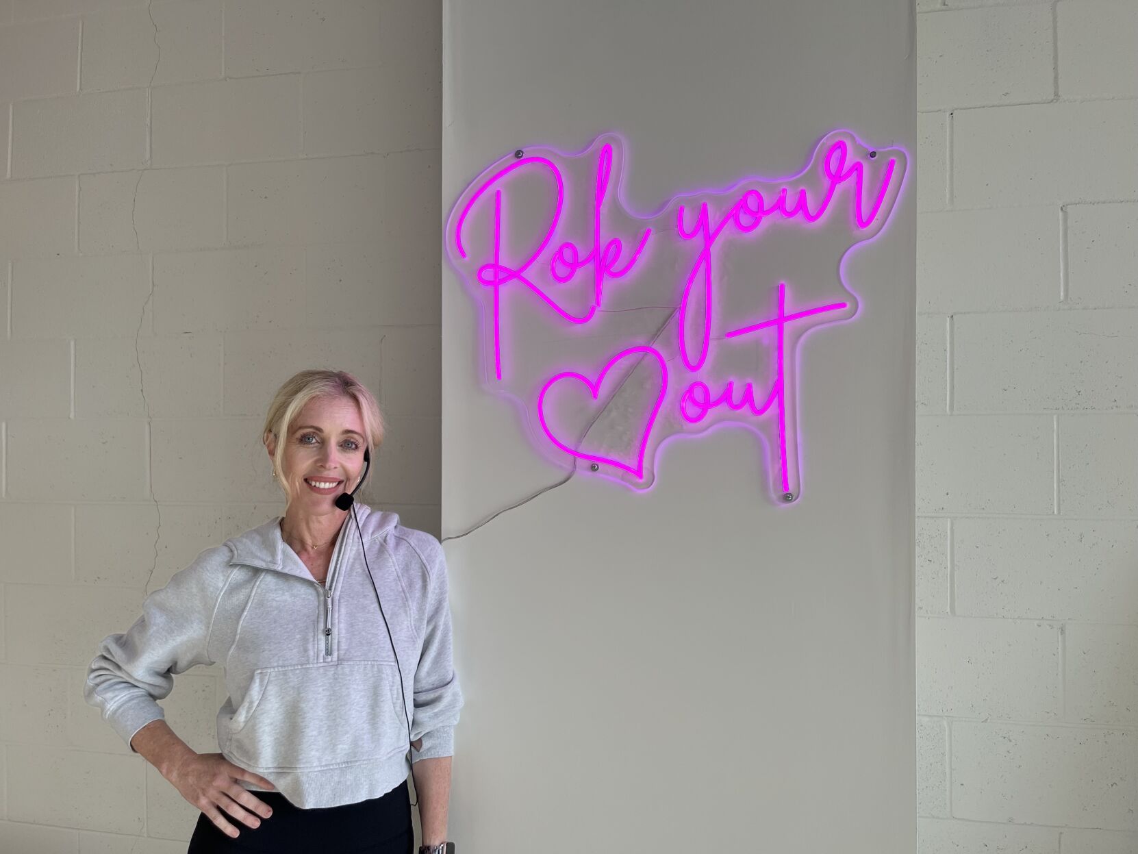 Erin Porter, owner of the Napa BodyRok franchise